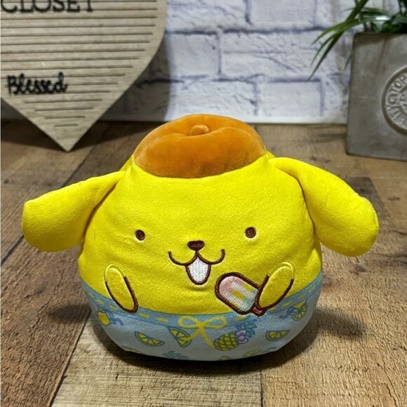 Squishmallow Sanrio Pompompurin 7" Plush - Picture 13 of 13